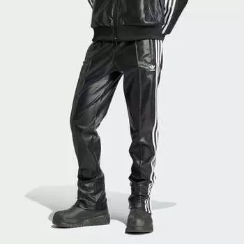 Джерси Adidas Adidas Originals Premium Faux Leather SST Luxe Track Pants, черный