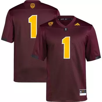 Джерси adidas Arizona State Sun Devils, бордовый