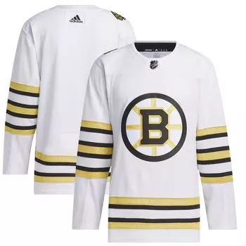 Джерси adidas Boston Bruins, белый
