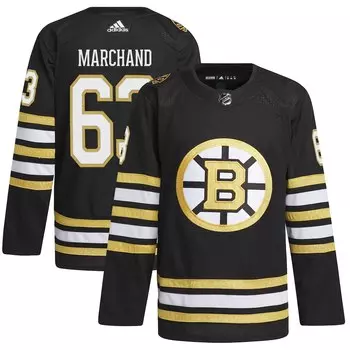 Джерси adidas Boston Bruins, черный