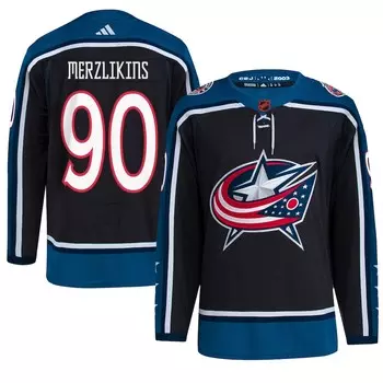 Джерси adidas Columbus Blue Jackets, черный