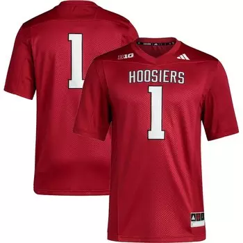 Джерси adidas Indiana Hoosiers, малиновый