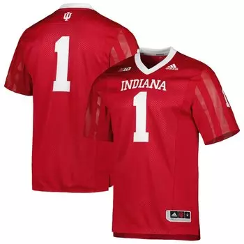 Джерси adidas Indiana Hoosiers, малиновый