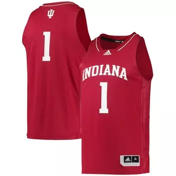 Джерси adidas Indiana Hoosiers, малиновый