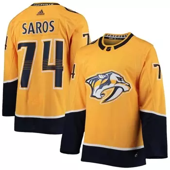 Джерси adidas Nashville Predators, золотой