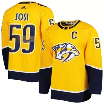 Джерси adidas Nashville Predators, золотой