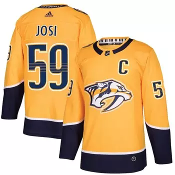 Джерси adidas Nashville Predators, золотой