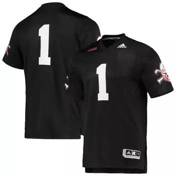 Джерси adidas Nebraska Huskers, черный