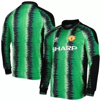 Джерси adidas Originals Manchester United, зеленый
