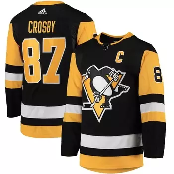 Джерси adidas Pittsburgh Penguins, черный