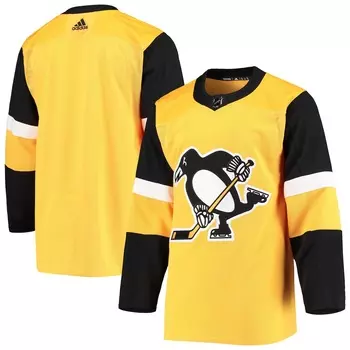Джерси adidas Pittsburgh Penguins, золотой