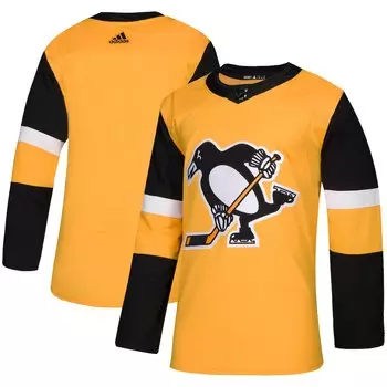 Джерси adidas Pittsburgh Penguins, золотой
