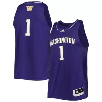 Джерси adidas Washington Huskies, фиолетовый