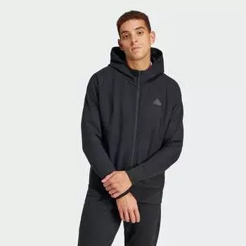 Джерси Adidas ZNE Winterized Full-Zip Hooded Track Jacket, черный