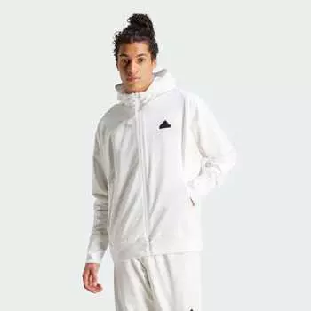 Джерси Adidas ZNE Woven Full Zip Hooded Track Top, белый