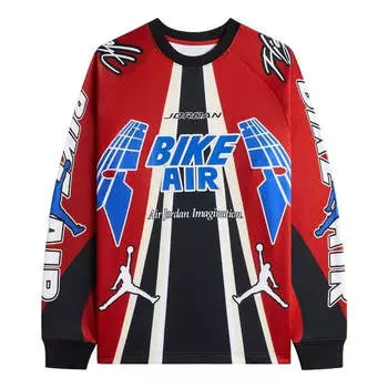 Джерси Air Jordan x Nigel Sylvester Bike Air Jersey 'Cinnabar', красный
