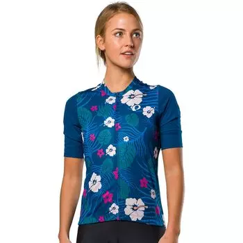 Джерси attack с короткими рукавами Pearl Izumi, цвет twilight tropical