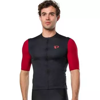 Джерси attack с короткими рукавами Pearl Izumi, цвет black/red dahlia