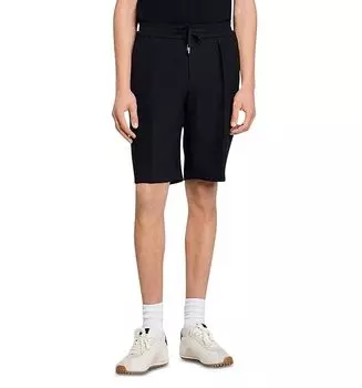 Джерси-бермуды Sandro, черный