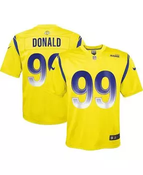 Джерси Big Boys Aaron Donald Gold Los Angeles Rams Inverted Game Nike