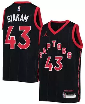 Джерси Big Boys Pascal Siakam Black Toronto Raptors 2020, 21 Swingman - Statement Edition Jordan