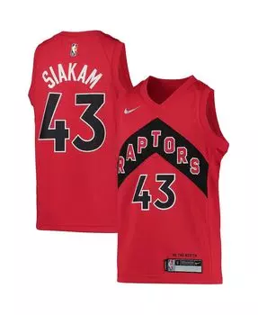 Джерси Big Boys Pascal Siakam Red Toronto Raptors 2021/22 Diamond Swingman — Icon Edition Nike
