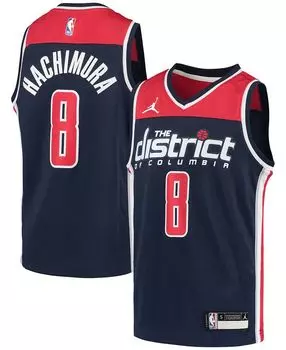 Джерси Big Boys Rui Hachimura Navy Washington Wizards 2020, 21 Swingman Player - Statement Edition Jordan