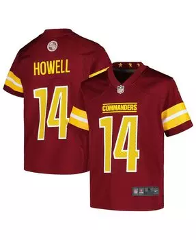 Джерси Big Boys Sam Howell Burgundy Washington Commanders Nike