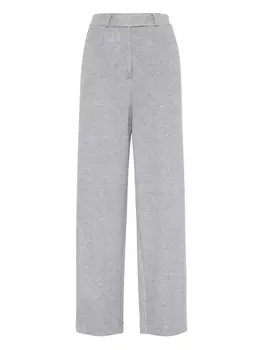 Джерси брюки Brunello Cucinelli, серый