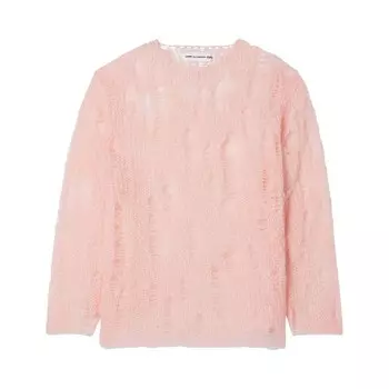 Джерси Comme des Garons Girl Mohair Knit Jersey Pink, розовый