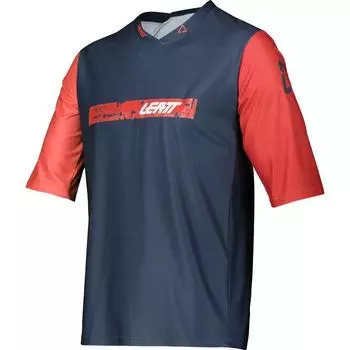 Джерси DBX 3.0 - темно-синий LEATT, синий / синий / серый