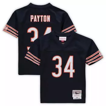 Джерси для дошкольников Mitchell & Ness Walter Payton Navy Chicago Bears Retired Legacy Unbranded