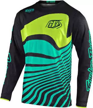 Джерси для мотокросса GP Air Drift Troy Lee Designs, черный/зеленый