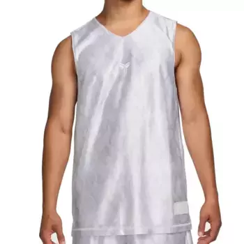 Джерси dri fit стандартный выпуск двусторонний баскетбольный джерси Nike, белый