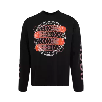 Джерси Dries Van Noten Hegland 'Black', черный