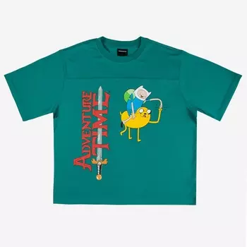 Джерси DUMBGOOD Adventure Time, бирюзовый