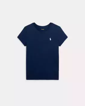 Джерси джерси для девочек джерси футболка с лошадью Polo Ralph Lauren, тёмно-синий