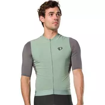 Джерси expedition с короткими рукавами Pearl Izumi, зеленый