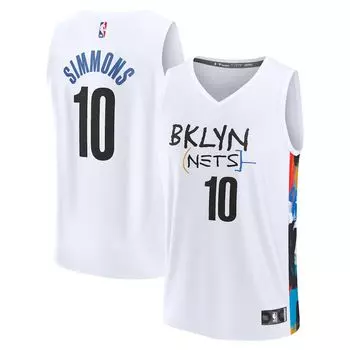 Джерси Fanatics Branded Brooklyn Nets, белый
