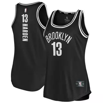 Джерси Fanatics Branded Brooklyn Nets, черный