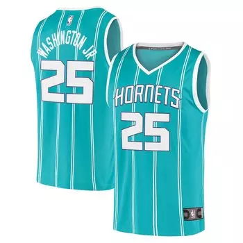 Джерси Fanatics Branded Charlotte Hornets, бирюзовый