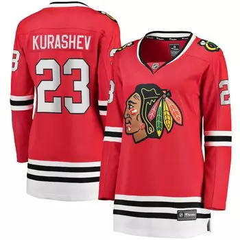 Джерси Fanatics Branded Chicago Blackhawks, красный