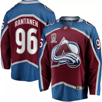 Джерси Fanatics Branded Colorado Avalanche, бордовый