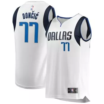Джерси Fanatics Branded Dallas Mavericks, белый