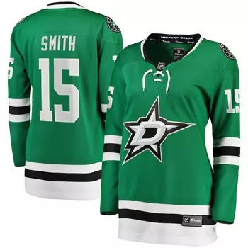 Джерси Fanatics Branded Dallas Stars, зеленый