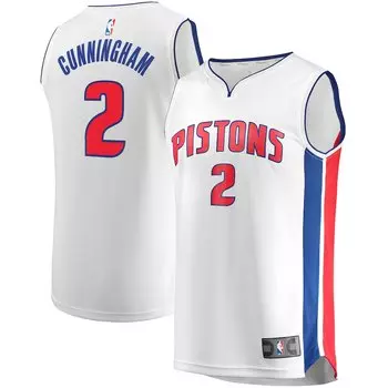 Джерси Fanatics Branded Detroit Pistons, белый