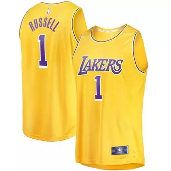 Джерси Fanatics Branded Los Angeles Lakers, золотой