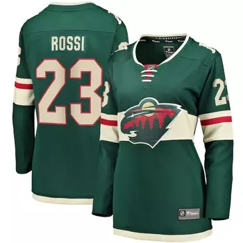 Джерси Fanatics Branded Minnesota Wild, зеленый