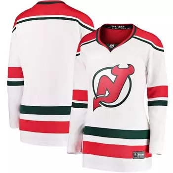 Джерси Fanatics Branded New Jersey Devils, белый