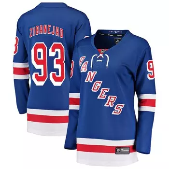 Джерси Fanatics Branded New York Rangers, синий